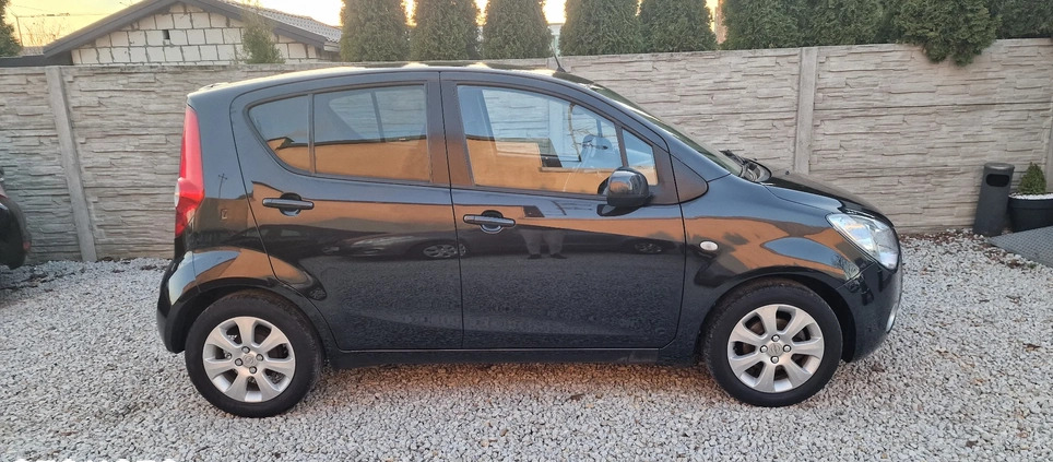 Opel Agila cena 13900 przebieg: 186000, rok produkcji 2008 z Łuków małe 352